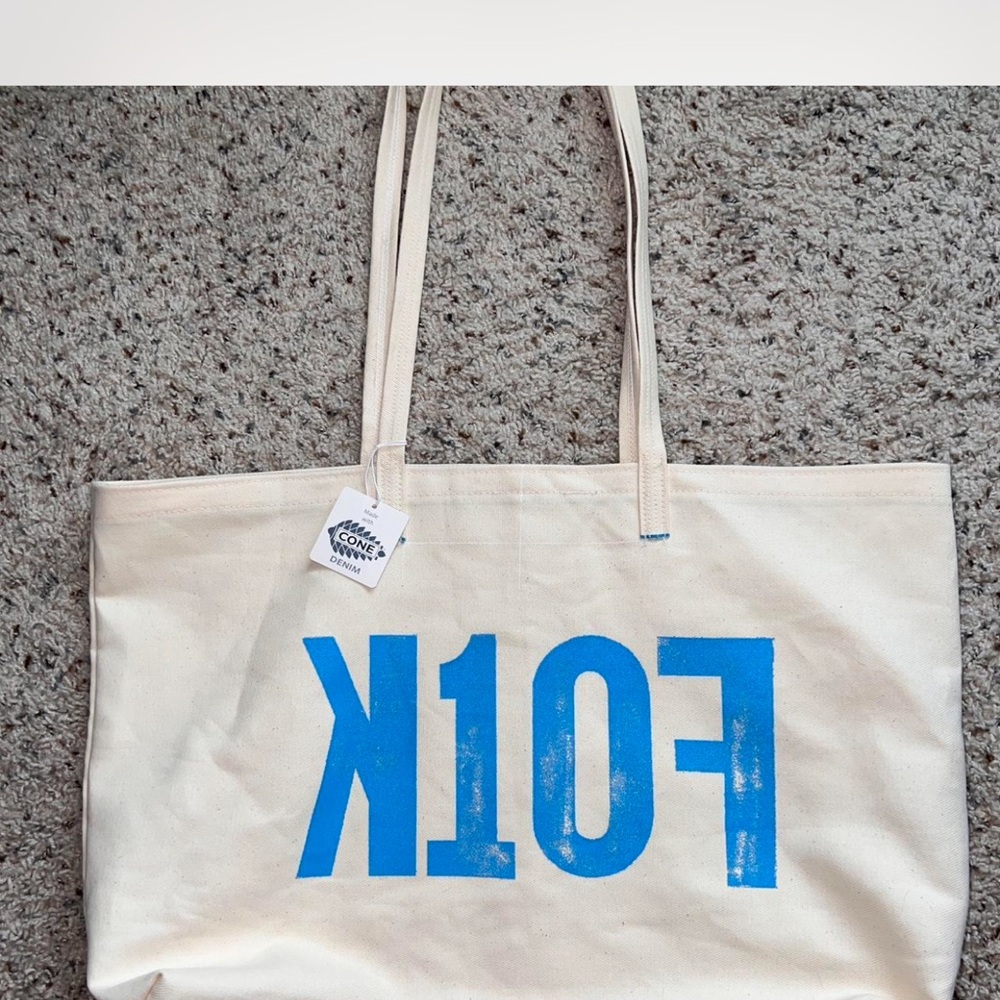 Hudson’s Hill NC Folk Festival limited edition denim bag